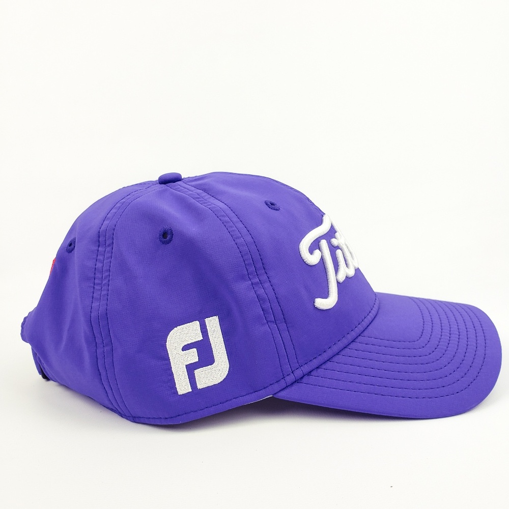 FJ FootJoy Titleist Pro V1 Purple Golf Cap Hat